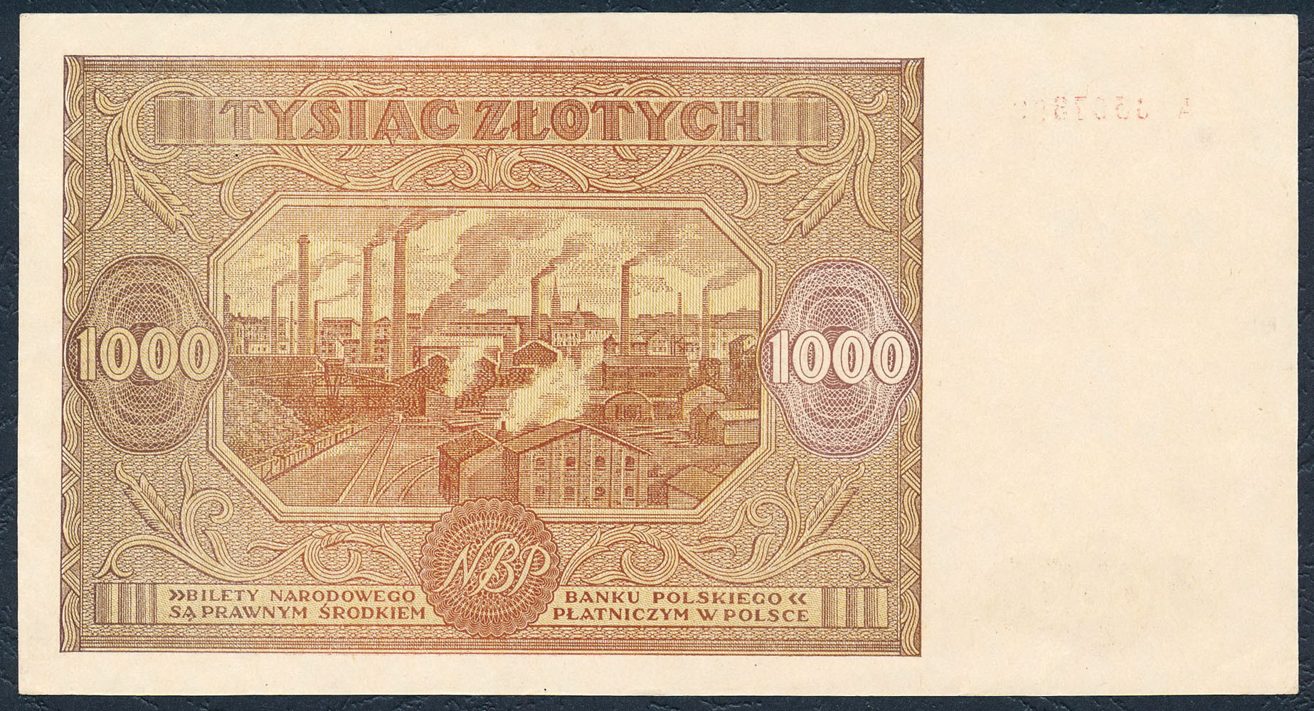 1.000 złotych 1946, seria A - RZADKI